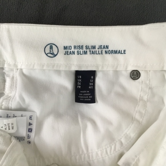 Lands End white Jeans - Picture 7 of 10